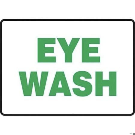 Accuform Eye Wash, Aluma-Lite, 7 in x 10 in MFSD421XL